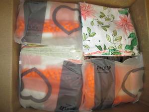 lot 48 image: box of decorative pillow covers ...