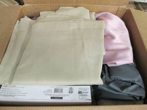 lot 50 image: box of curtains ...
