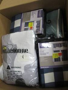 lot 55 image: box of curtains ...