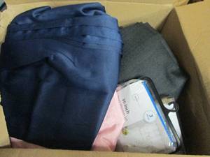 lot 61 image: box of curtains ...