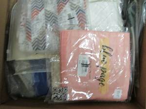 lot 64 image: box of pillow covers ...