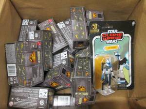 lot 68 image: box of jurassic world minis and a s...