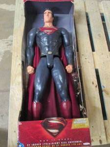 lot 70 image: 31 inch giant size superman ...