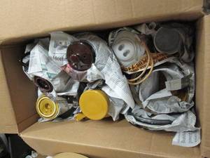 lot 85 image: box of teapots and more ...