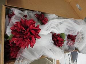 lot 105 image: box of wedding decorations ...