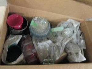 lot 108 image: 2 boxs of glassware...