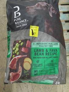 lot 146 image: 24lbs of pure balance lamb and fava...