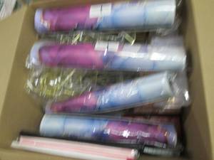 lot 166 image: box of desk organizers , desk pads ...
