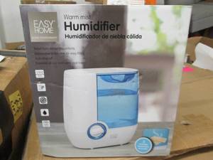 lot 183 image: easy home warm mist humidifier ...