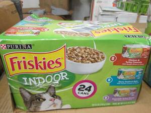 lot 204 image: 2 cases of puringa friskies indoor ...