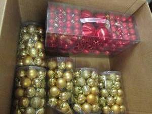 lot 243 image: christmas bulbs ...