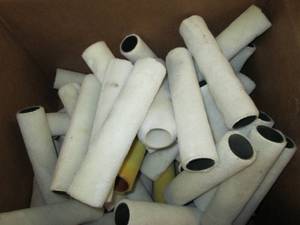 lot 251 image: box of 50 paint rollers some are di...