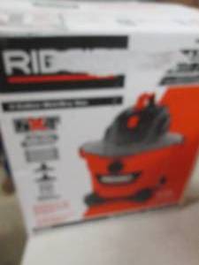 lot 286 image: rigid 9 gallon wet dry vac powers o...