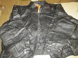 lot 294 image: new canyon outback 5xl leather jack...