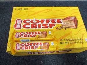 48- 1.76 oz Nestle Coffee Crisp Bar...