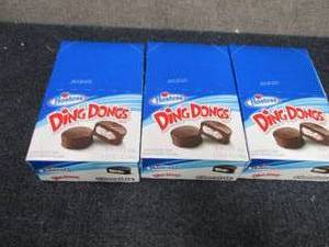 3 Boxes - 6- 2.55 oz Hostess Ding D...