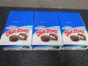 3 Boxes - 6- 2.55 oz Hostess Ding D...