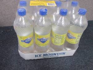 12- 33.8 oz Bottles Ice Mountain Sp...