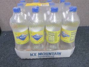 12- 33.8 oz Bottles Ice Mountain Sp...