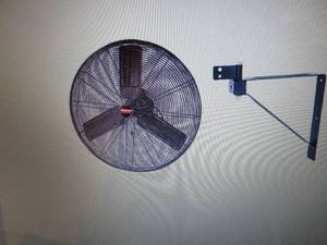 Light-Duty Industrial Fan 30 in Bl...