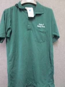 12 Hunter Green Pre- Embroidered Pi...