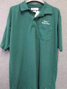 19 Hunter Green Pre- Embroidered Pi...