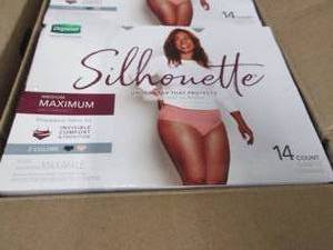 4- 14ct Depend Silhouette Pull-Up U...