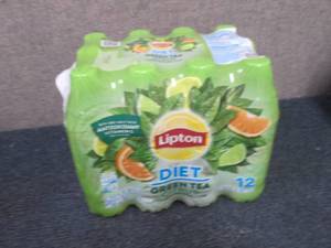 12- 16.9 oz Bottles Lipton Diet Gre...