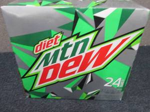 24 pk Diet Mountain Dew...