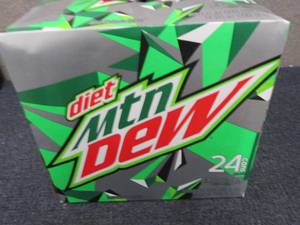 24 pk Diet Mountain Dew...
