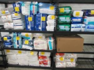 6 Shelves Contents of Assorted Blad...