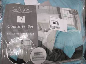 Casa Solid Comforter - Full open pk...