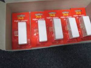 Case of 50 Leviton Triplex Adapter ...