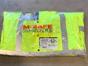 lot 2 image: NEW HIGH VIZ PARKA, SIZE 2XL