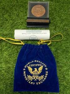 lot 80 image: ROLL OF UNOPENED & UNCIRCULATED 2009 Jefferson BUFFALO NICKELS AND TREASURY TOKEN
