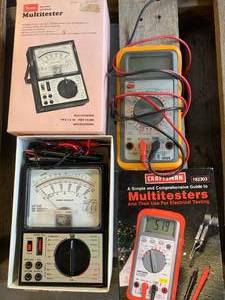 lot 92 image: LOT OF TWO MULTIMETERS