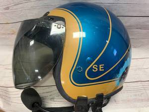 lot 112 image: MOTORCYCLE HELMET WITH MICROPHONE