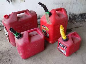 4- Gas Cans