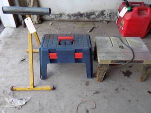 Router table - Jig saw - Roller stand
