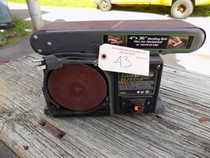 Belt & Disc Sander
