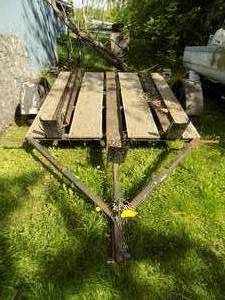 2005 Custom Built 3 Place Trailer