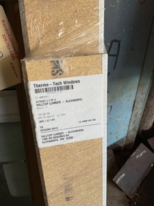 New thermal tech window with jam white