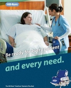 WOW HILL ROM TOTAL CARE BARIATRIC PLUS HOSPITAL BED 500LB CAPACITY WITH CHAIR POSITION, FLEXAFOOT &amp INTELLEDRIVE - GREAT WORKING CONDITION 40 WIDE SLEEP SURFACE SEE PDF FOR ALL THIS BED CAN DO NO REMOTE INCLUDED - CAN BE PURCHASED ONLINE