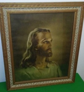 lot 510 image: Print of Jesus  Sallman 1940