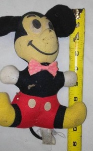 lot 552 image: Vintage Mickey Mouse Stuffie