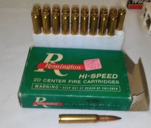 lot 554 image: Ammo 30-06 Full Box of 20  Remington