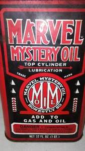 lot 566 image: Marvel Mystery Oil, 1 Qt. Can