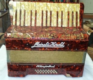 lot 573 image: Meineke Harold Accordion  Klingenthal.