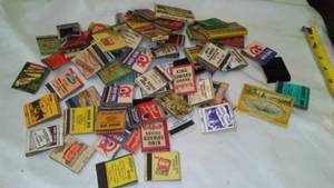 lot 579 image: Dozens of Matchbooks - Vintage