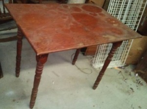 lot 588 image: Pine Occasional Table
